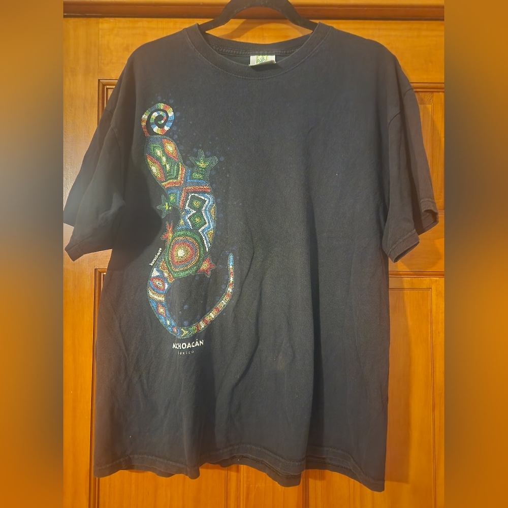Y2k Michoacan Mexico Gecko‎ Tee
